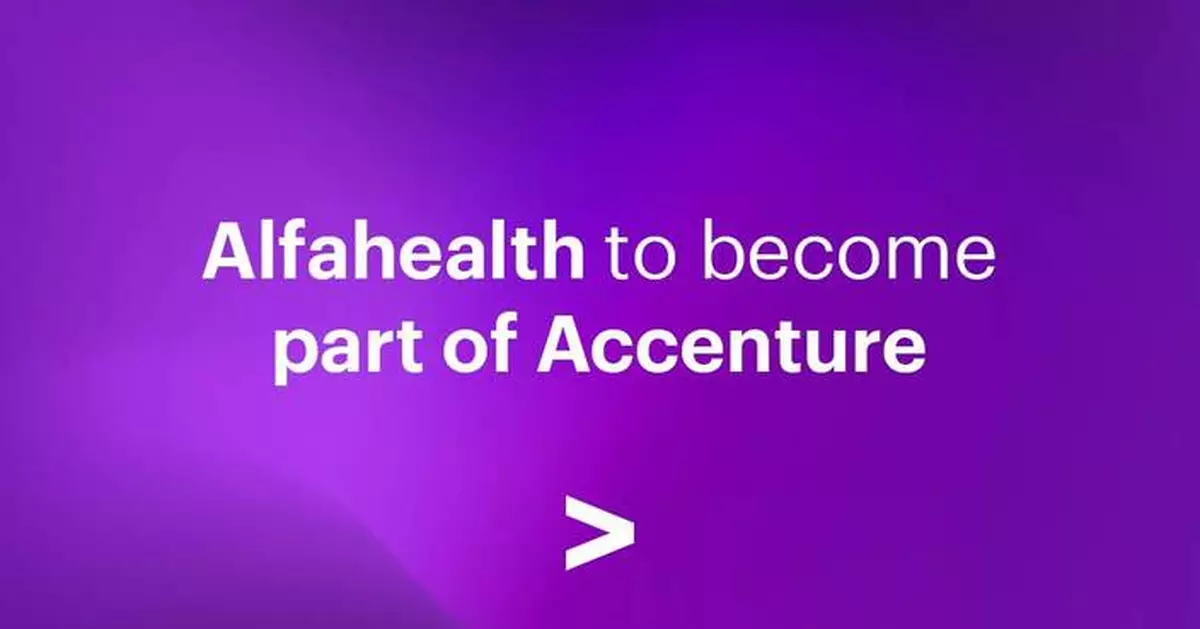Accenture to Acquire Alfahealth, Expanding Digital Health Capabilities to Accelerate Healthcare Transformation in Italy