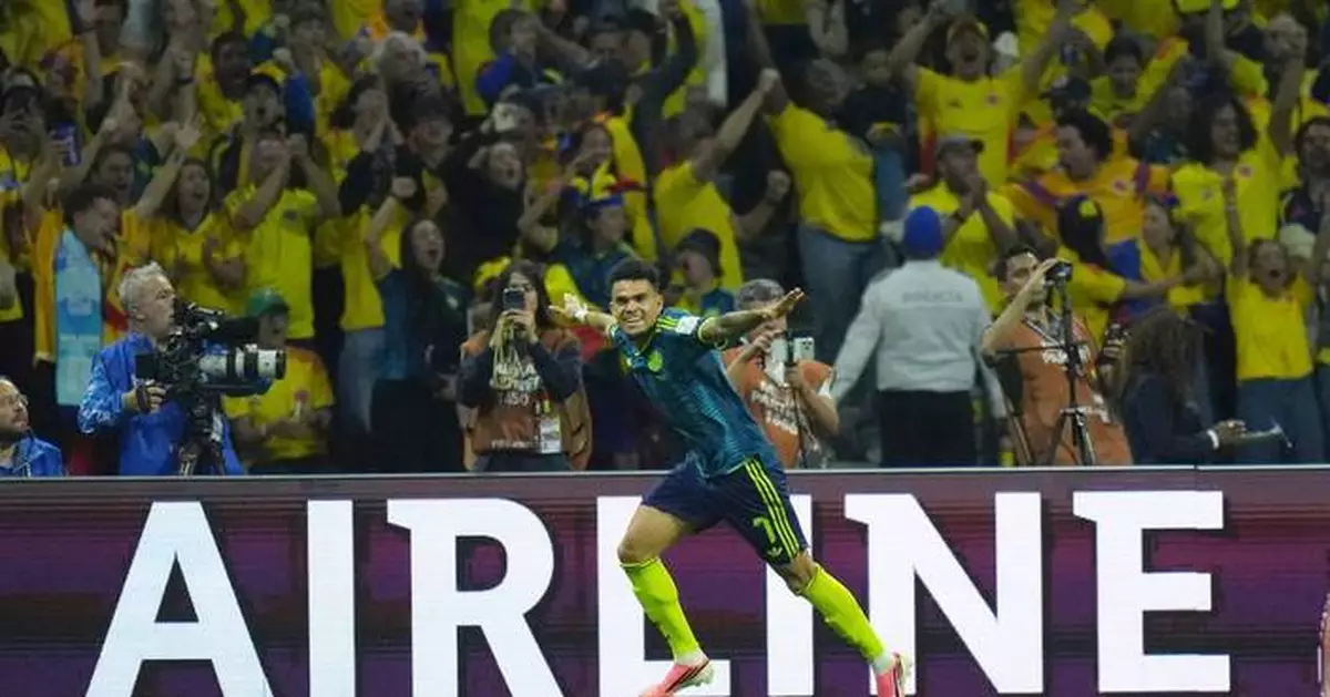 Luis Díaz sparks Colombia to a 3-1 win over Uzbekistan in its World Cup opener