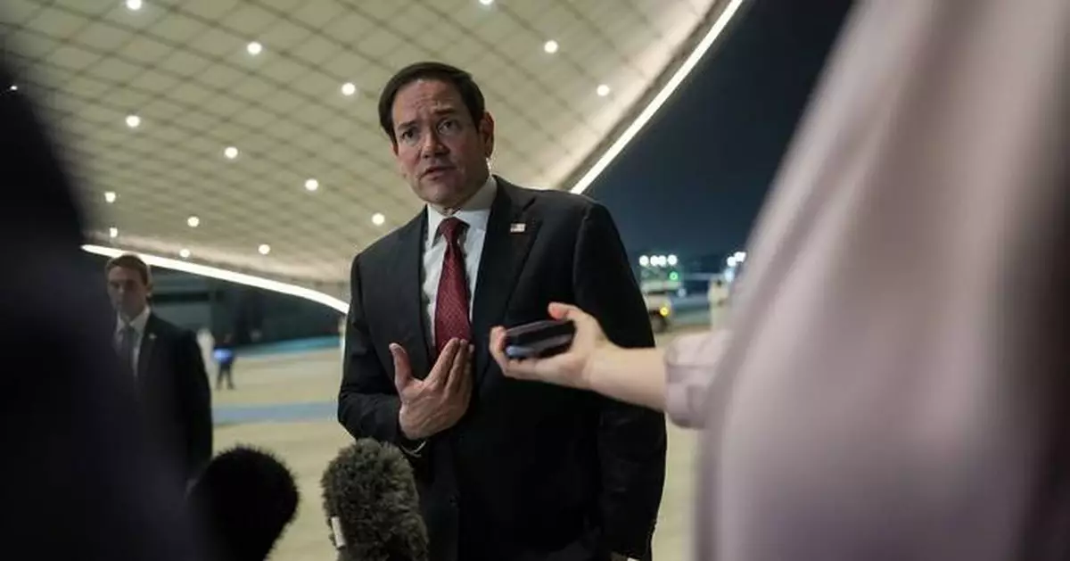 Rubio arrives in UAE with aim to head off Gulf Arab unease over tentative Iran deal