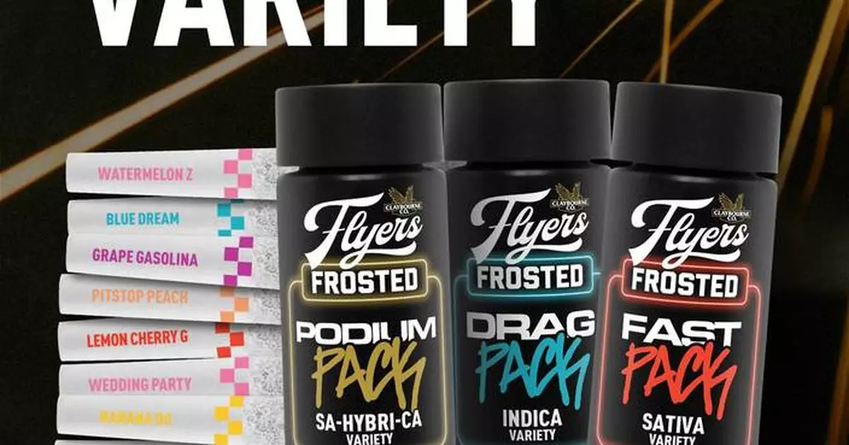 Canopy Growth Announces Claybourne’s Frosted Flyers Wins ‘Best Infused Pre-Roll' at 2026 Grow Up Awards