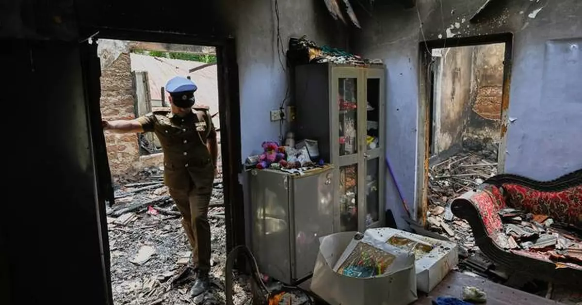 Sri Lanka nursing home worker says a ‘chained’ patient was among 13 fire victims