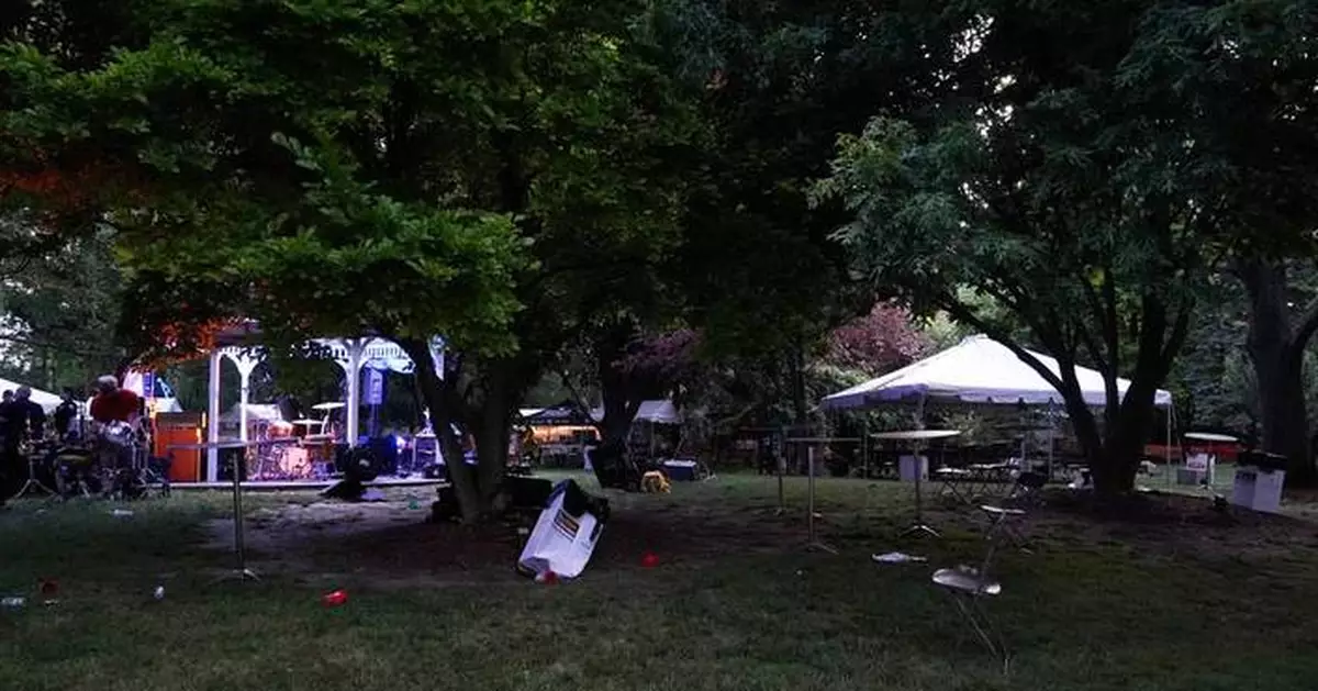Police search for suspects in Ohio shooting that wounded 12 near a street festival