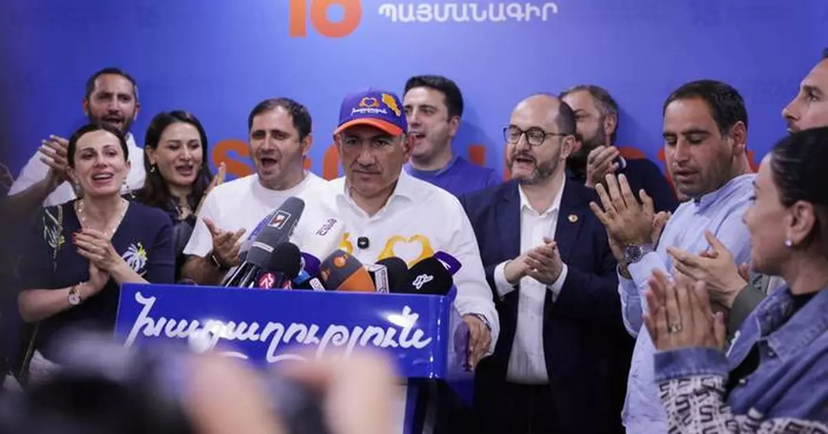 Armenia's elections regulator confirms victory for PM's party in poll closely watched by Russia