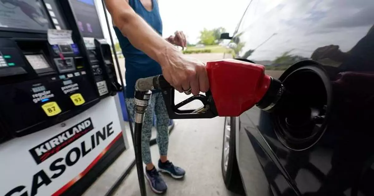 US gas prices fall below $4 for 1st time since March, but still 25% higher than last year