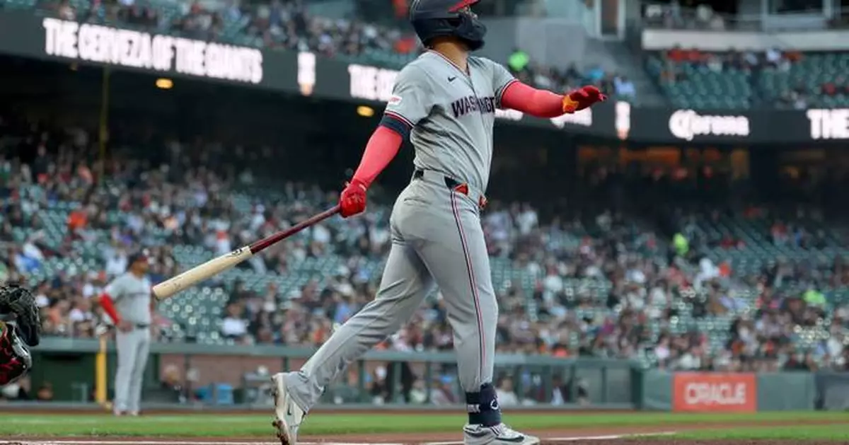 Luis García Jr. and James Wood lead the Nationals past the Giants 6-3 for their latest road win