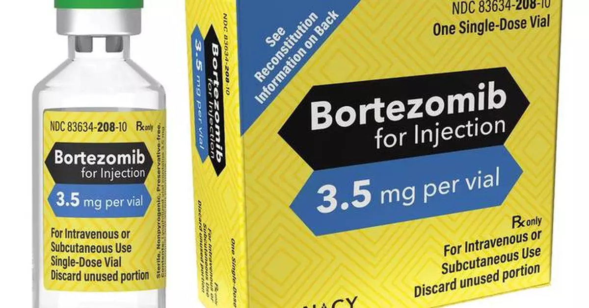 Avenacy Announces Launch of Bortezomib for Injection in the U.S. Market