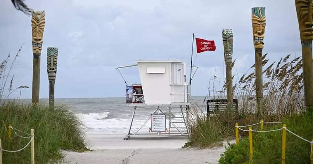 When a rip current sucks you out to sea, try not to panic