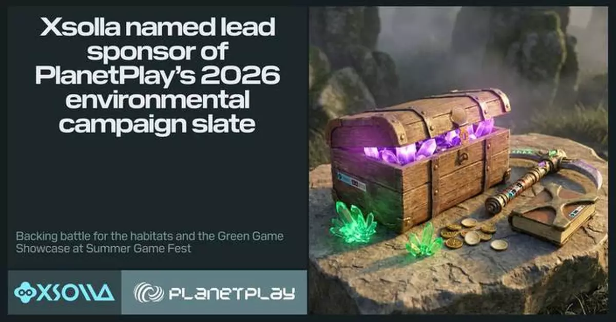 Xsolla Named Lead Sponsor of PlanetPlay's 2026 Environmental Campaign Slate, Backing Battle for the Habitats and the Green Games Showcase at Summer Game Fest
