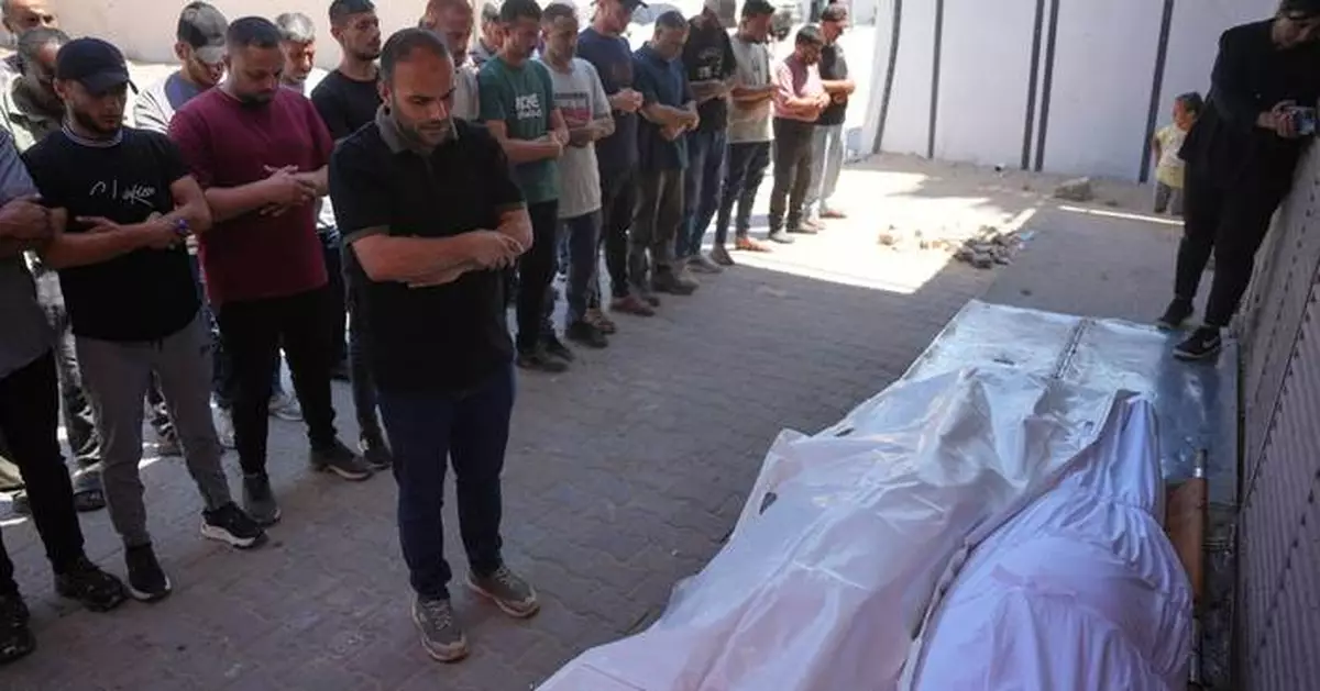 Israeli drone strike kills Palestinian siblings in a Gaza tent camp