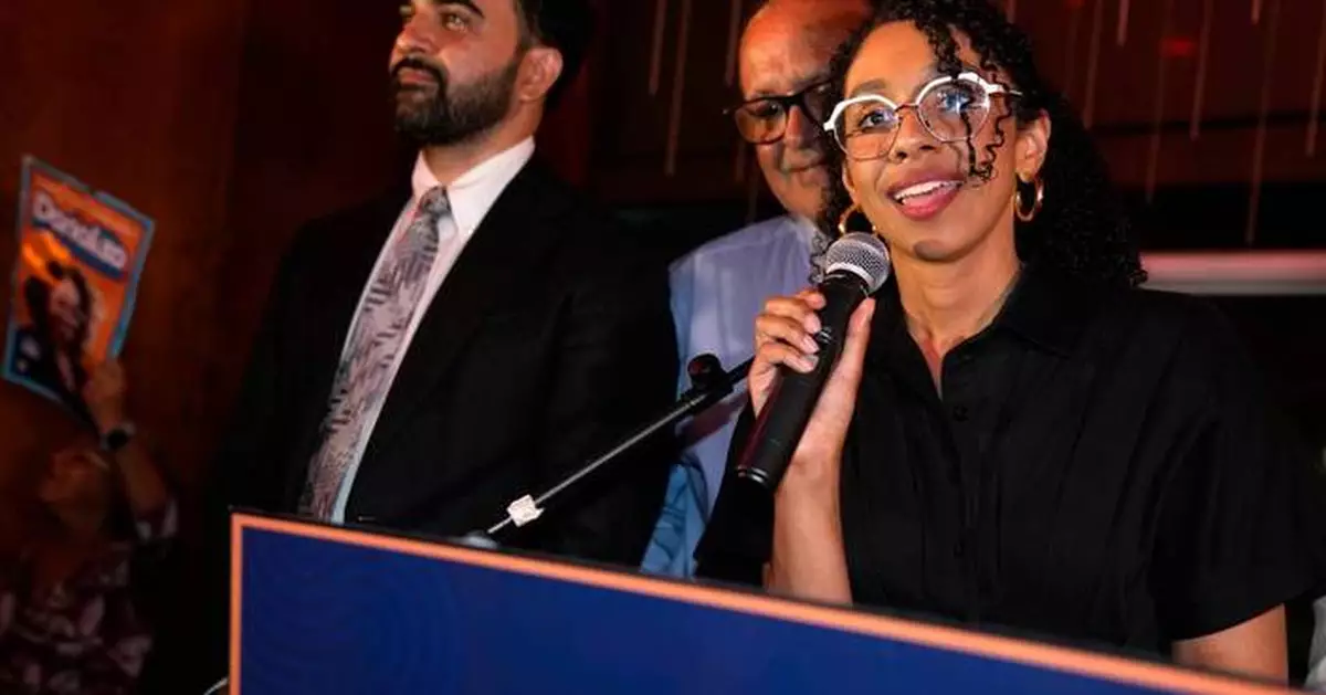 New York leads four-state primary elections, in photos