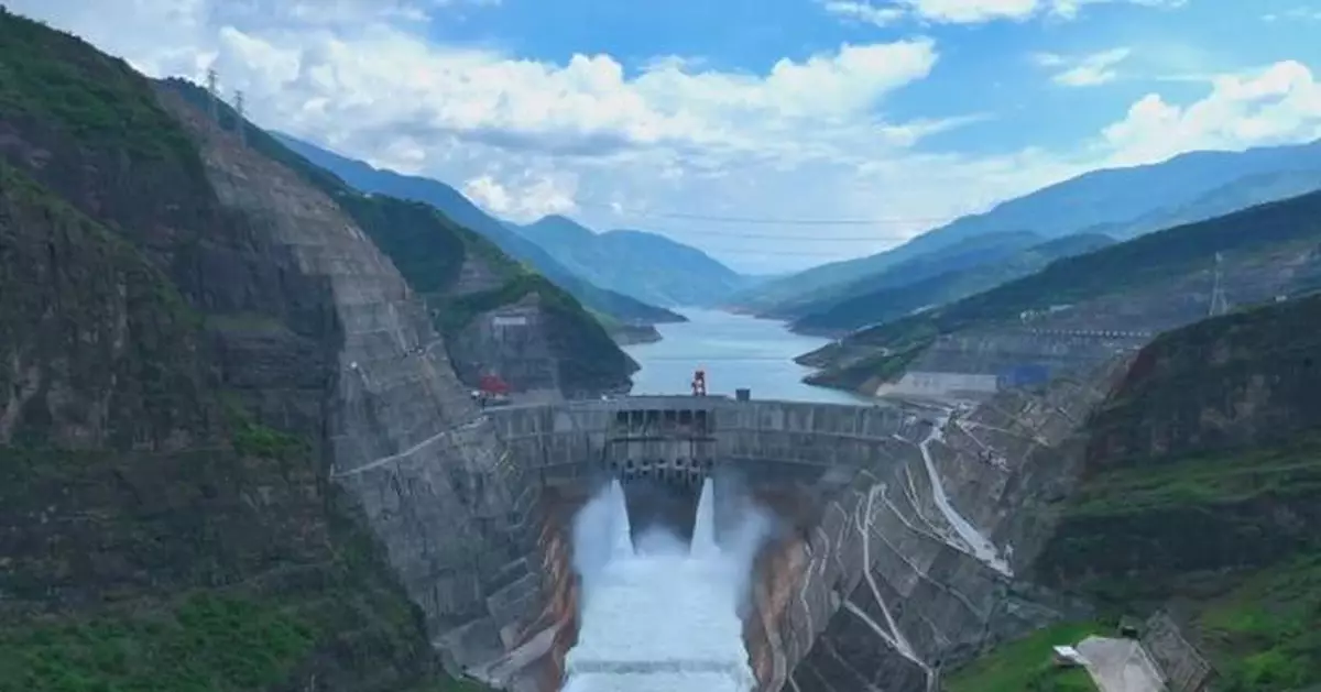 Baihetan hydropower station surpasses 250 bln kWh in cumulative power generation