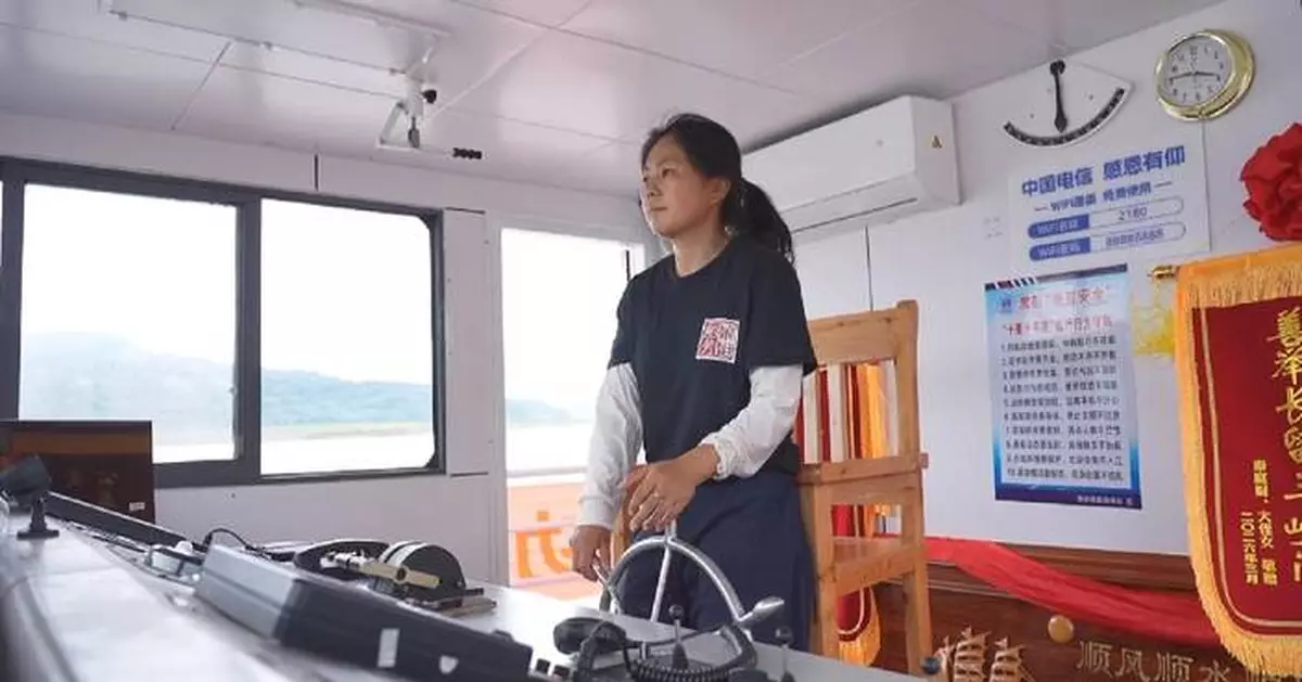 Yangtze ferrywoman keeps rural lifeline afloat in Chongqing
