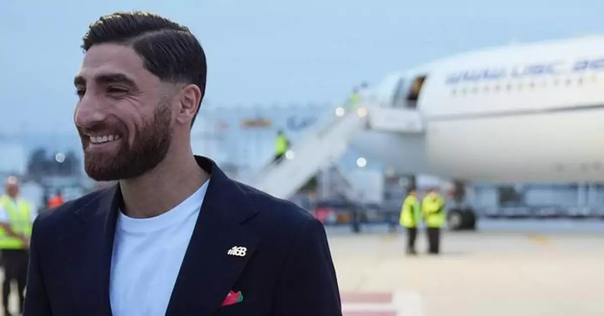 Iran's World Cup players wear pins for victims of deadly strike on school as they arrive in Mexico