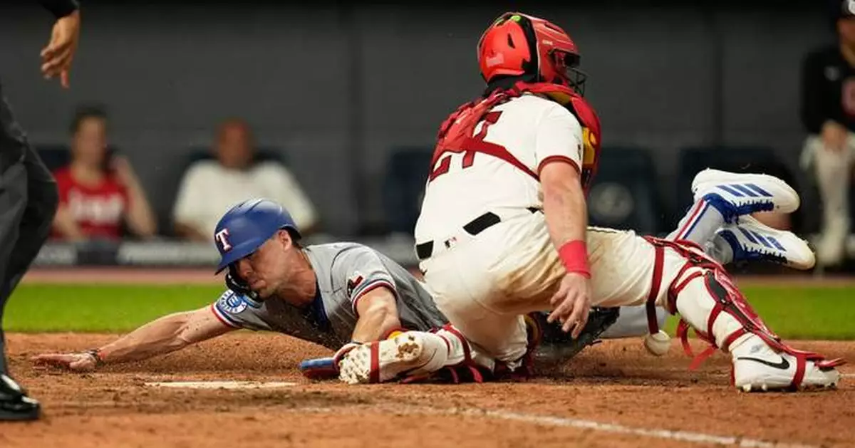 Cameron Cauley makes splash in big league debut as Rangers top Guardians 6-3 for 5th straight win