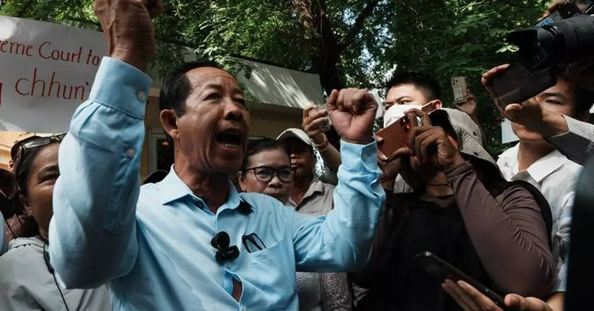 Prominent Cambodian opposition politician seeks Supreme Court reversal of incitement conviction