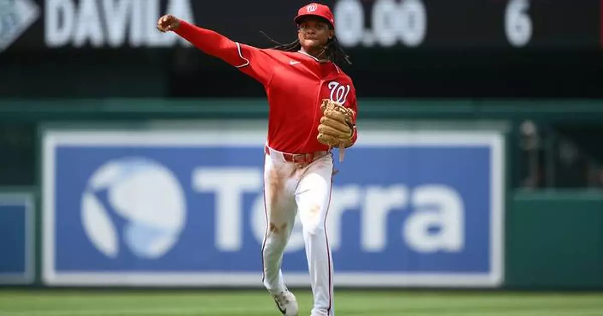 Nationals shortstop CJ Abrams a late scratch vs. Phillies with left side tightness