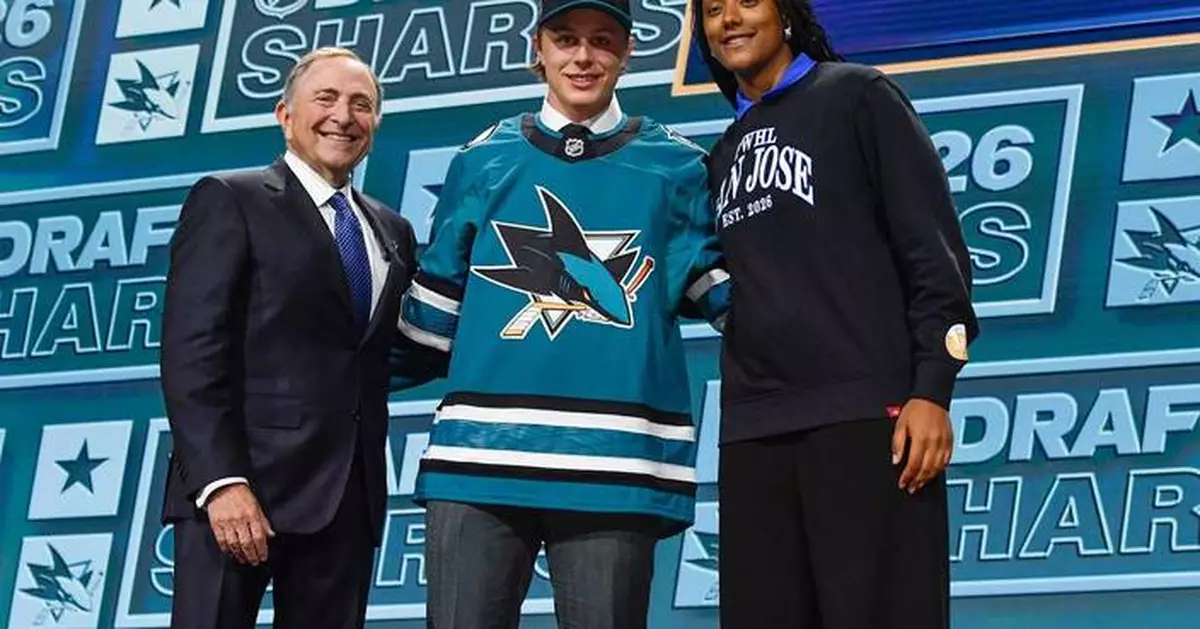 San Jose Sharks' future appears brighter after 3-player 1st-round haul at NHL draft