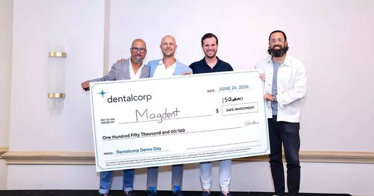 Magdent Wins US$150,000 Investment at Dentalcorp’s Demo Day