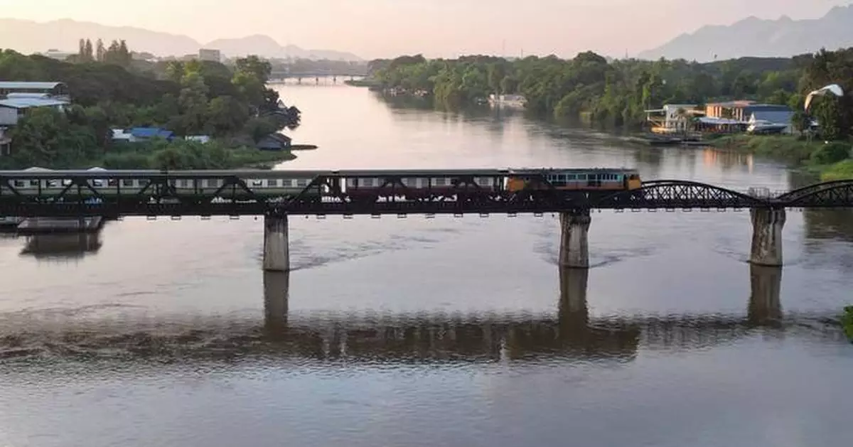 Photos show the resurfaced remains of World War II's 'Death Railway' in Thailand