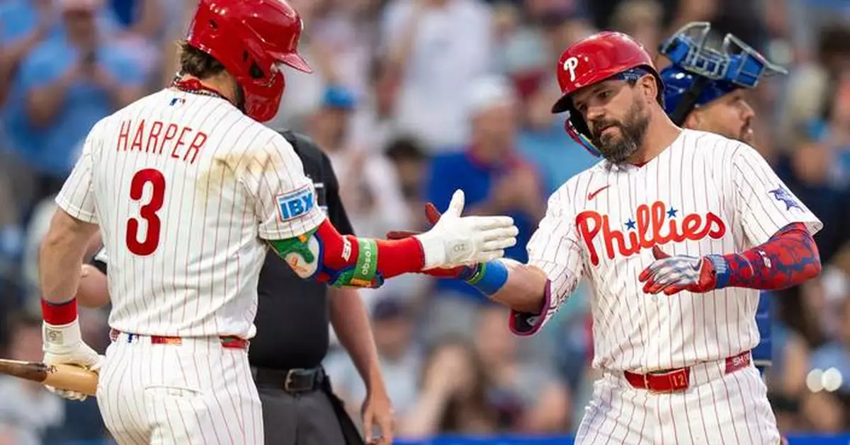 Phantastic performances: Phillies' Schwarber homers twice in inning, Harper hits for cycle vs Mets