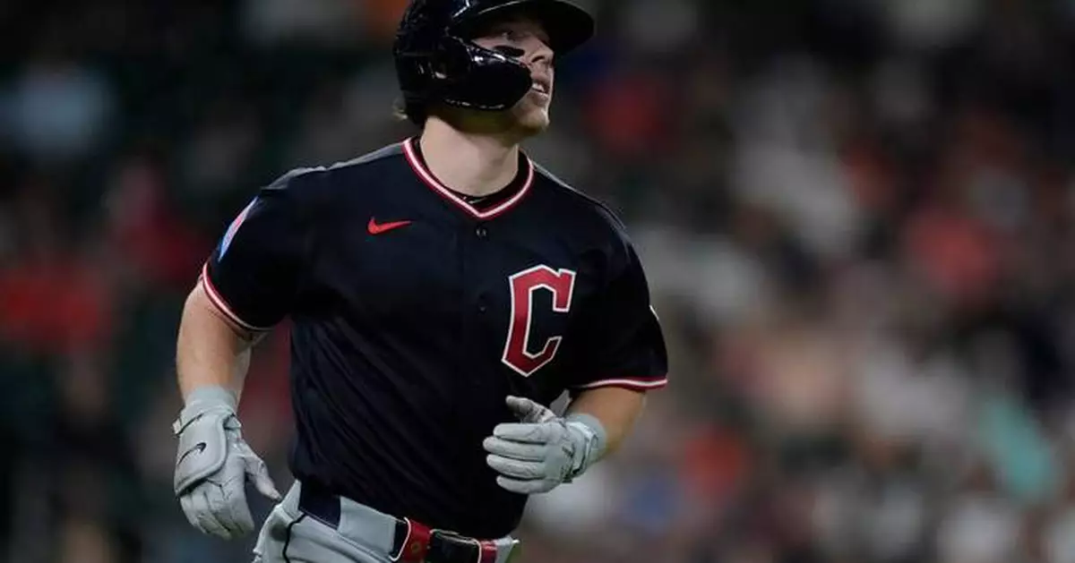 Rookie Travis Bazzana’s career night leads Guardians to 8-1 win over Astros