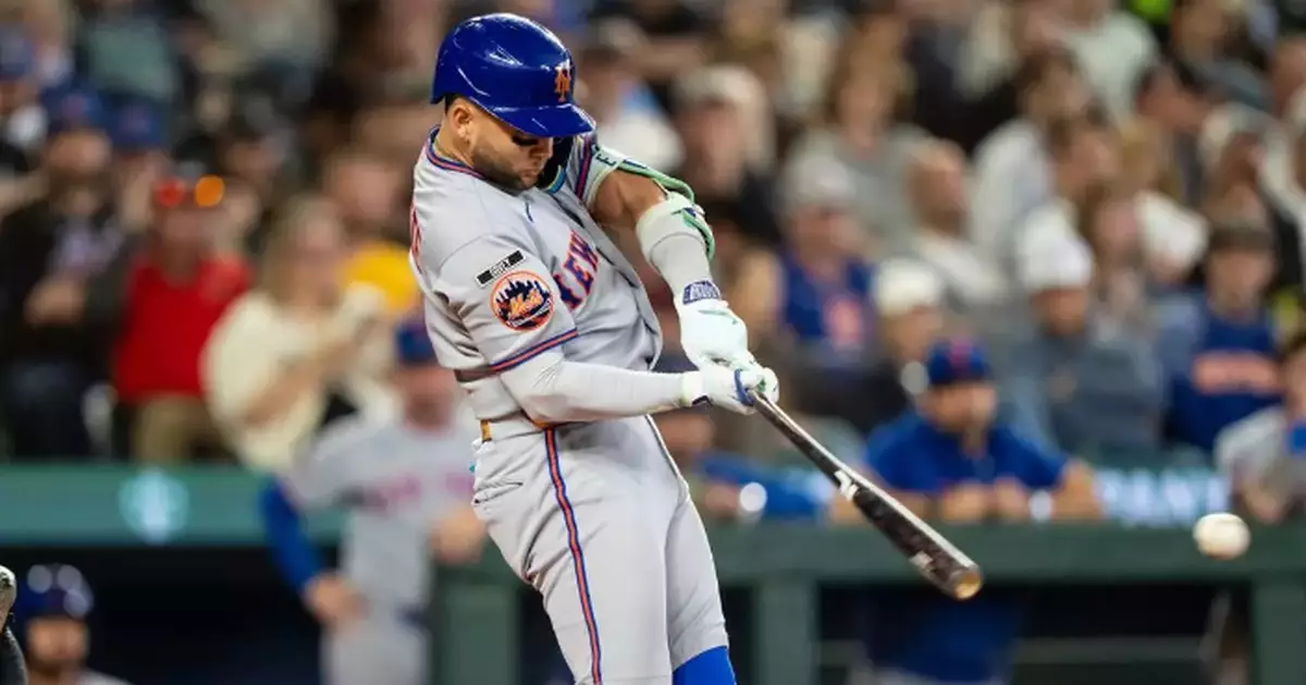 Bichette ends an 0-for-16 slump with 4 hits, 3 RBIs in Mets' 7-1 win over the Mariners