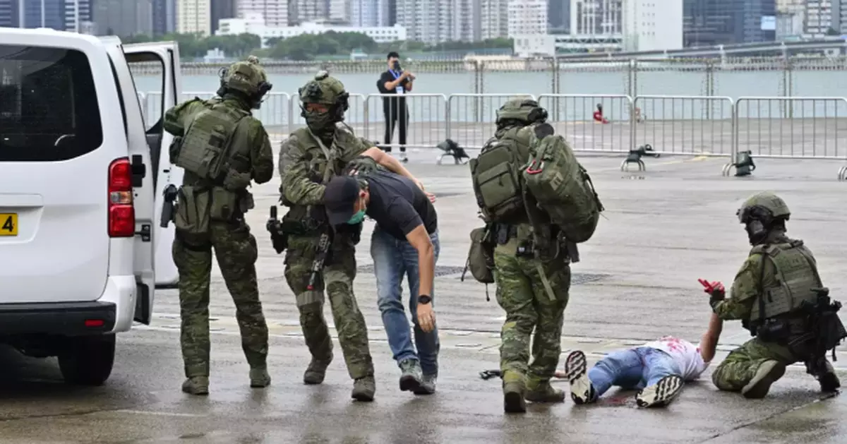 Hong Kong Conducts Interdepartmental Counter-Terrorism Drill at the International Symposium on Emergency Response and Aeromedical Service