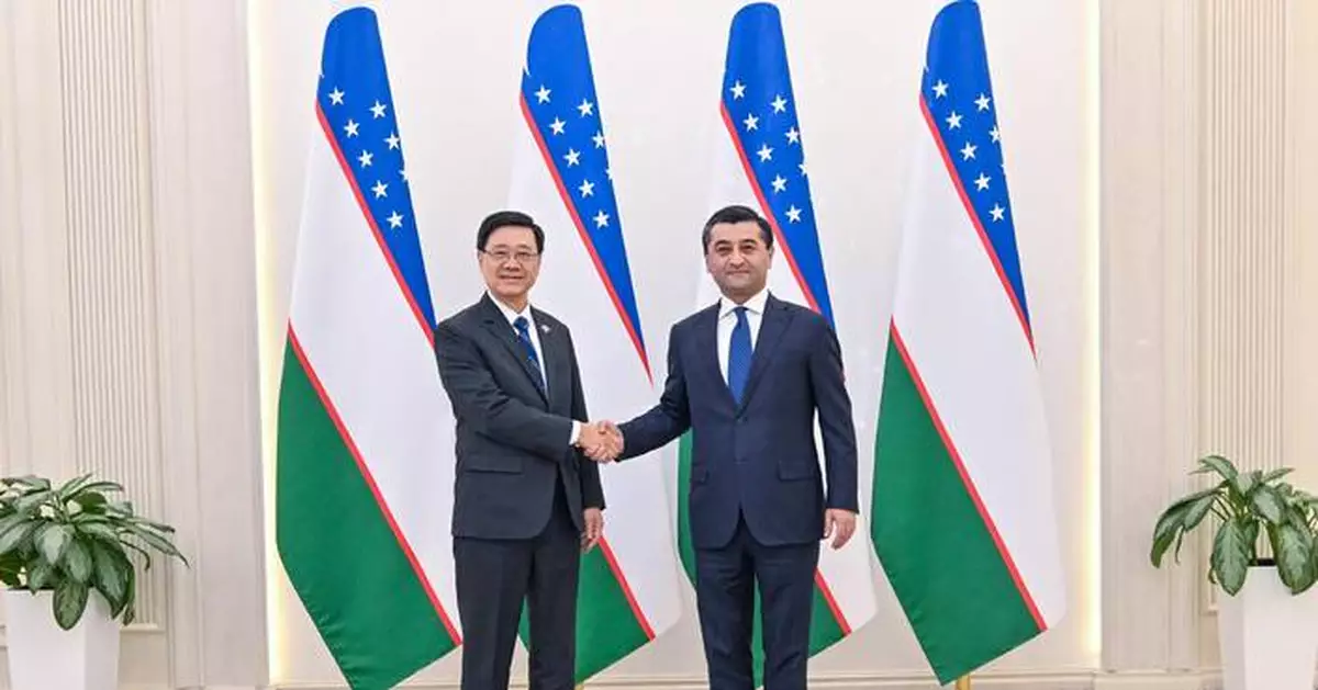 John Lee Leads Hong Kong Delegation to Strengthen Ties with Uzbekistan on Trade and Innovation