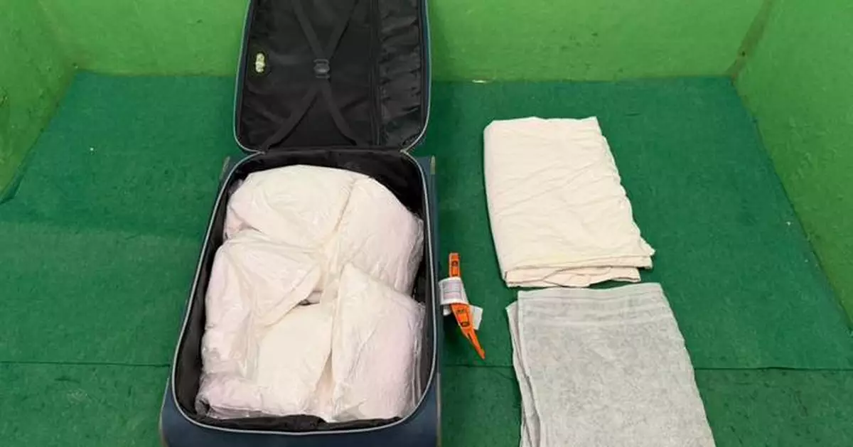 Hong Kong Customs Seizes 42kg of Ketamine, Arrests Two Men at Airport