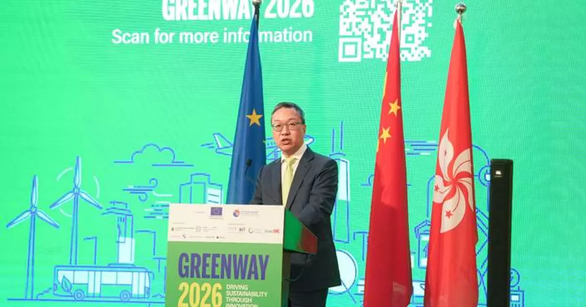 Acting CE Opens Greenway 2026: Hong Kong Owns Ability and Determination in Driving Sustainability through Innovation