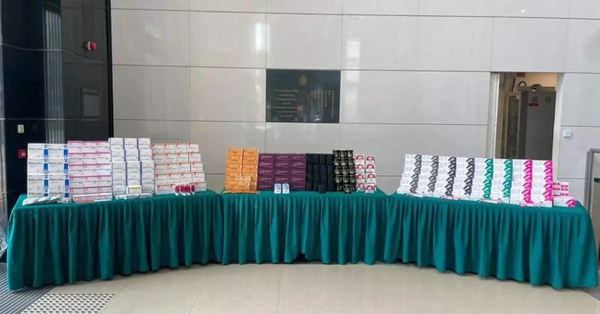 Hong Kong Customs Seizes $44.5 Million in Suspected Smuggling Cases, Including Weight-Loss Injection Vials