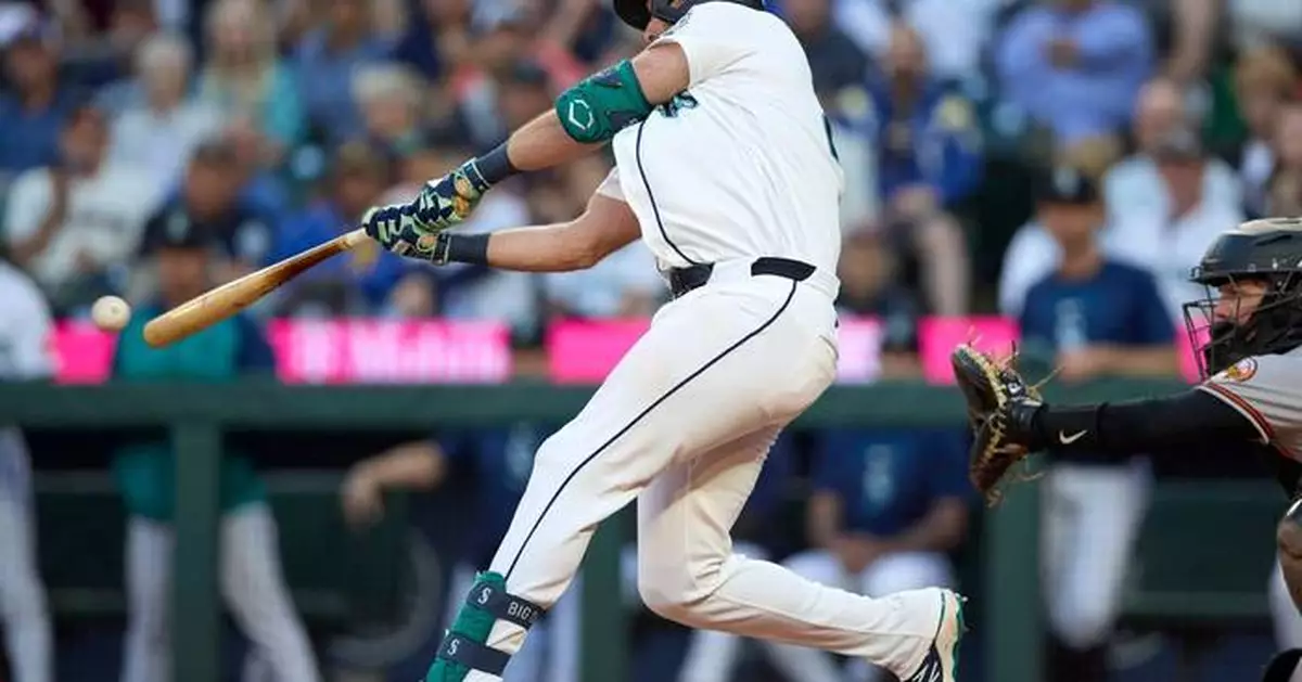 Cal Raleigh delivers decisive hit in return from injured list as Mariners top Orioles 3-1