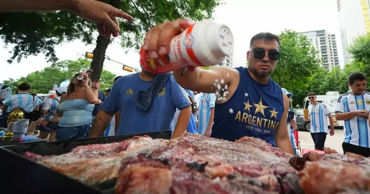 There's a beef about beef at the World Cup, as Argentina fans pour into Texas