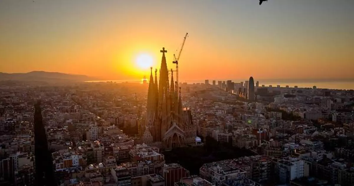 Photos of Barcelona’s Sagrada Familia as Gaudí basilica rises before Pope Leo XIV’s visit
