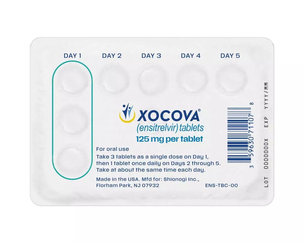 XOCOVA® blister pack