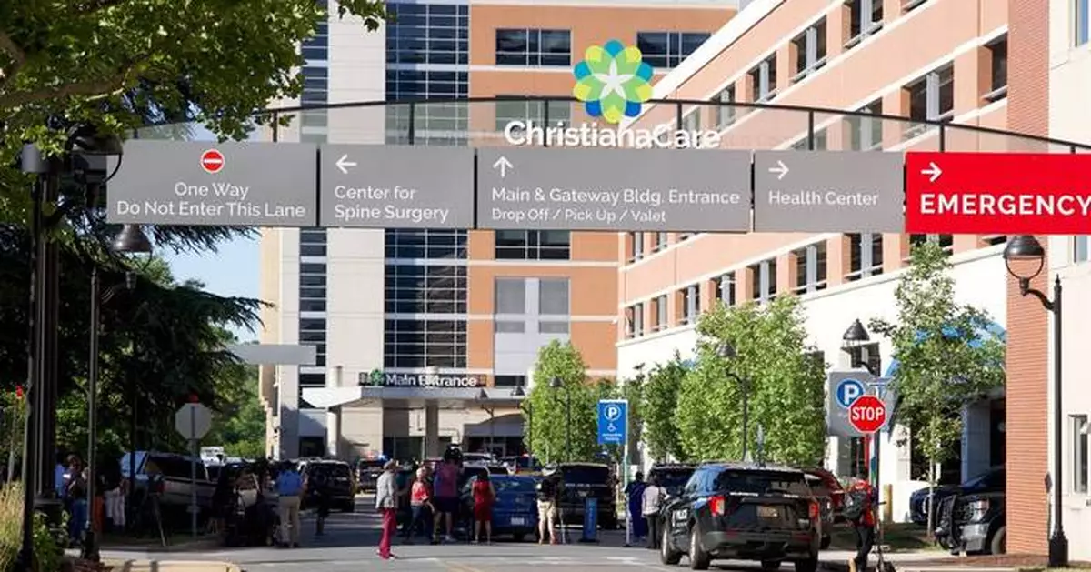 Suspect in fatal shooting inside Delaware hospital taken into custody
