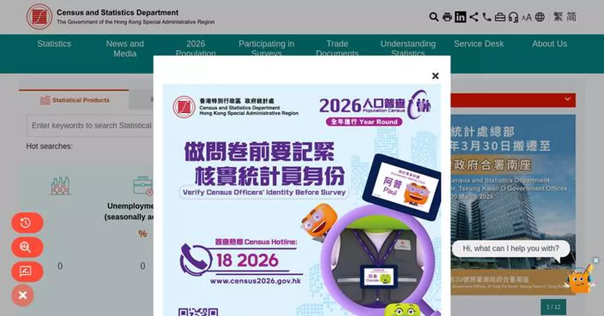 Hong Kong's 2024/25 Household Expenditure Survey Reveals 7.4% Increase in Monthly Spending.