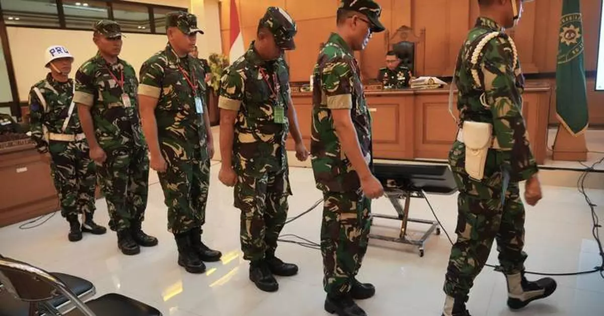 Indonesian court finds 4 military members guilty of acid attack on activist, sends them to prison
