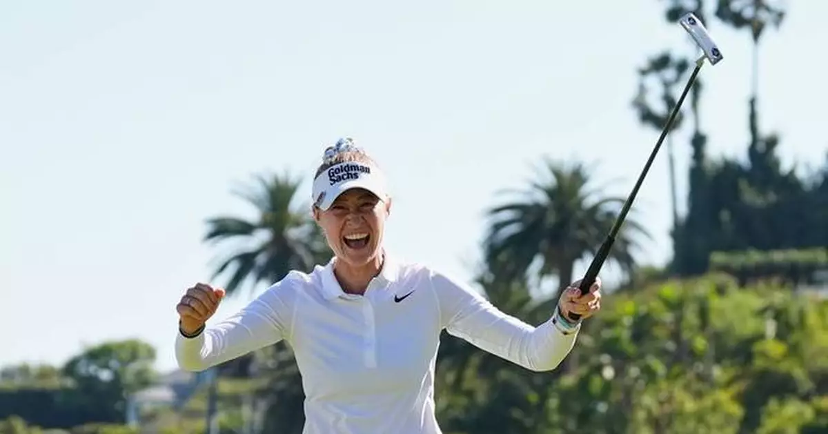 Nelly Korda wins US Women’s Open for 2nd straight major. J.T. Poston takes Memorial in playoff