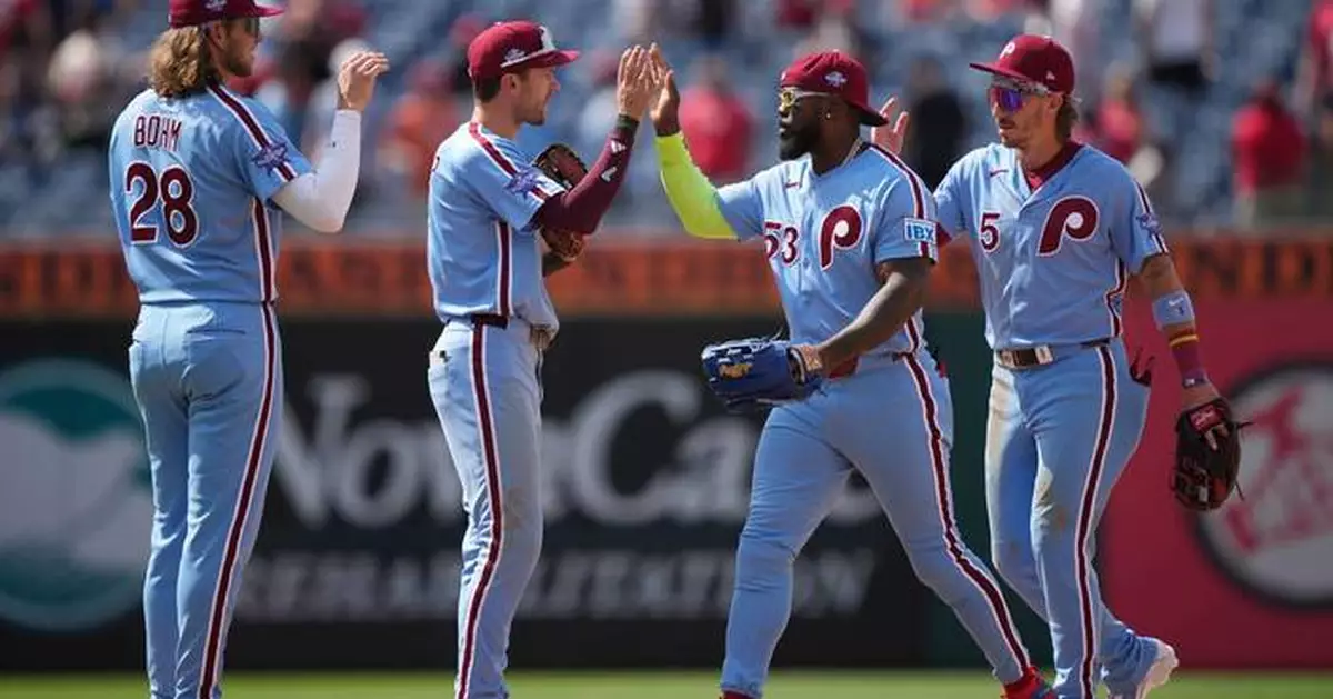 García homers, Wheeler sharp as Phillies beat Padres 6-4 for season sweep