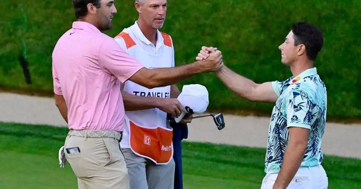 Viktor Hovland wins Travelers in Monday playoff when Scheffler misses short birdie putt