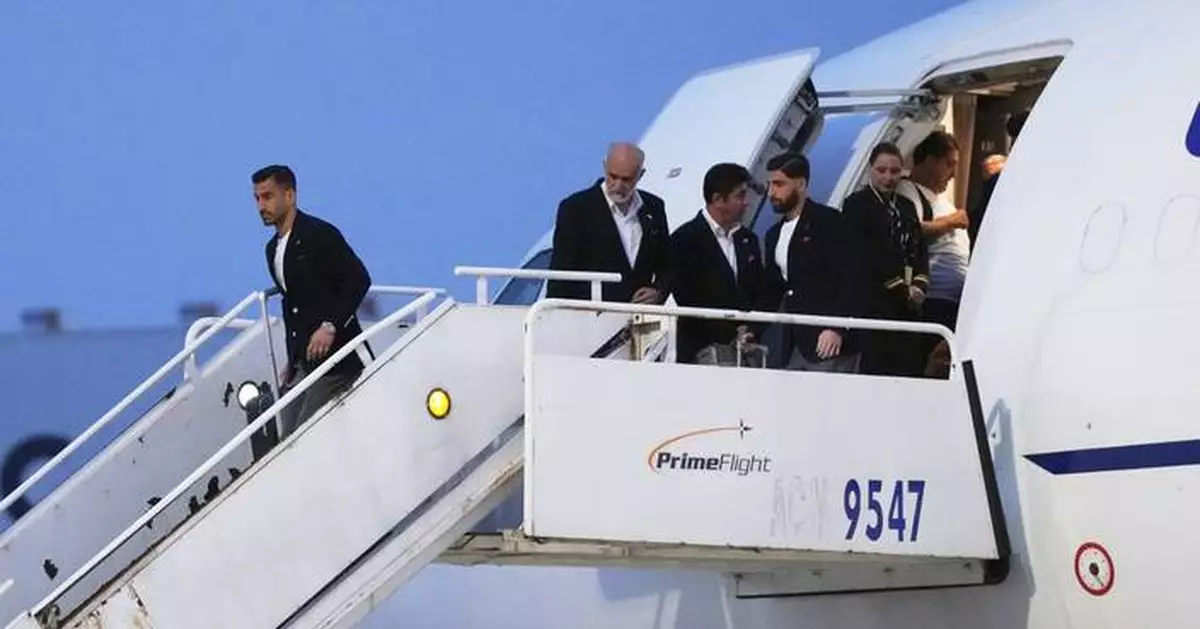 Iran’s soccer team arrives in Mexico for training ahead of the World Cup