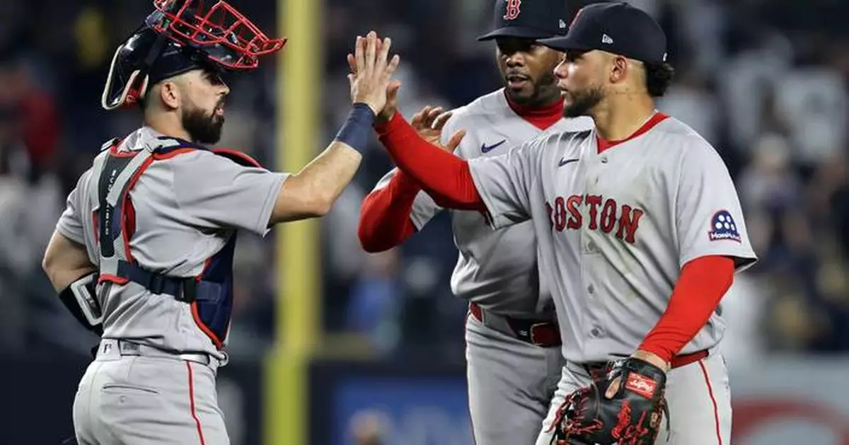 Contreras homers and drives in 3 to lead Red Sox to 5-3 win over Yankees