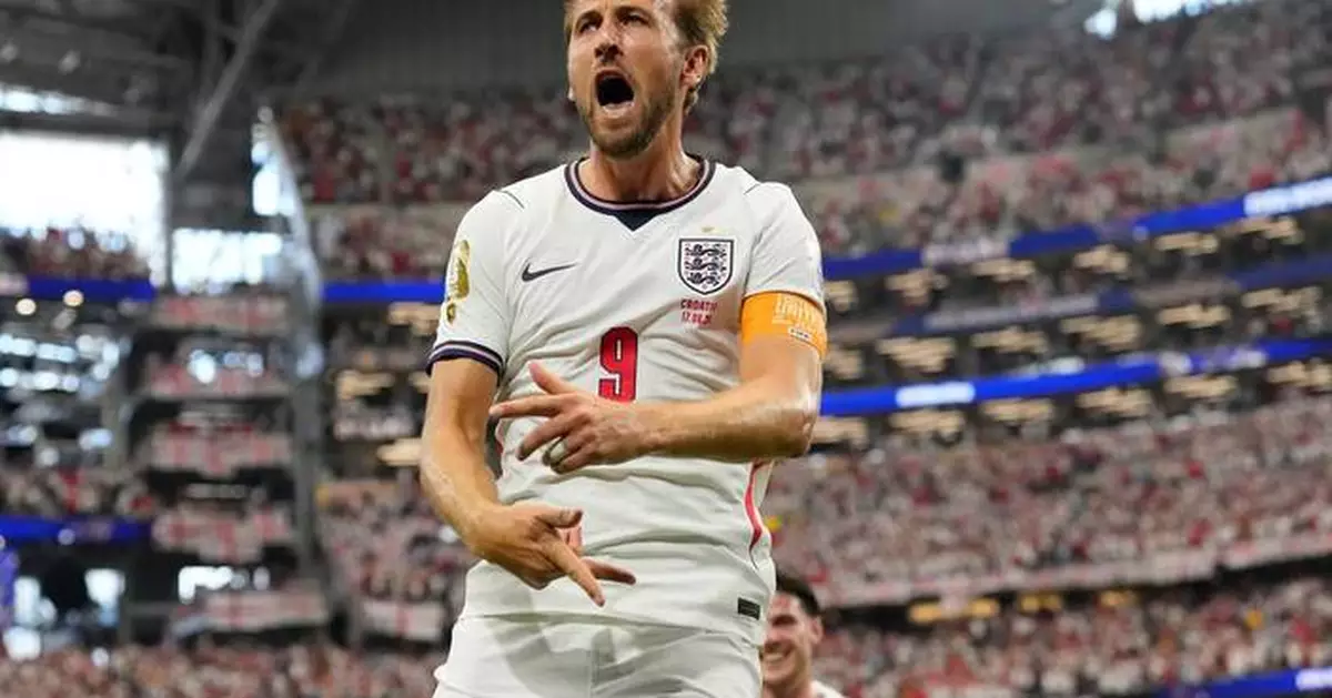 Harry Kane ties England's record for World Cup goals in 4-2 win over Croatia