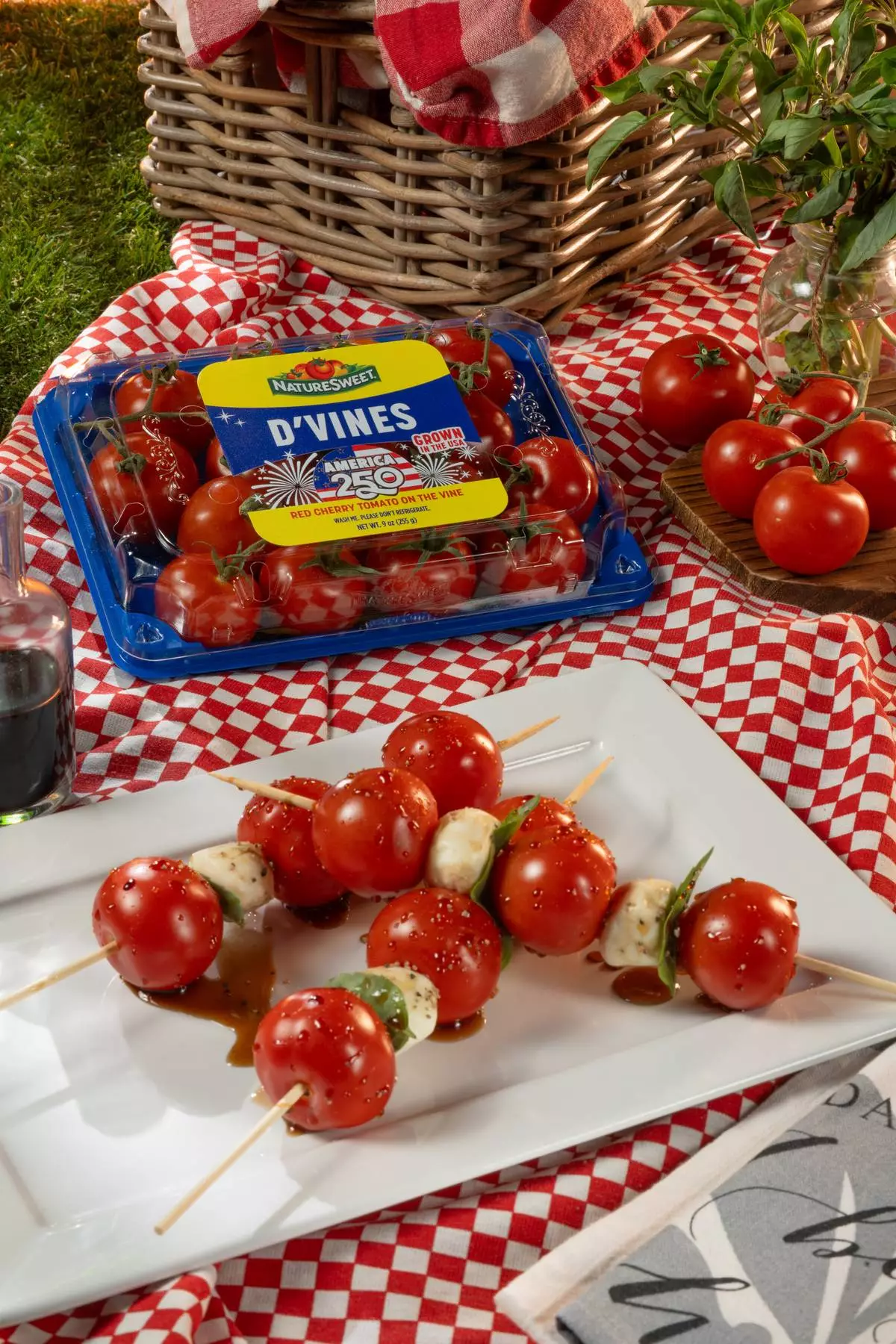 NatureSweet® Celebrates Americas 250th Limited-Edition Cherry Tomato on the Vine Pack