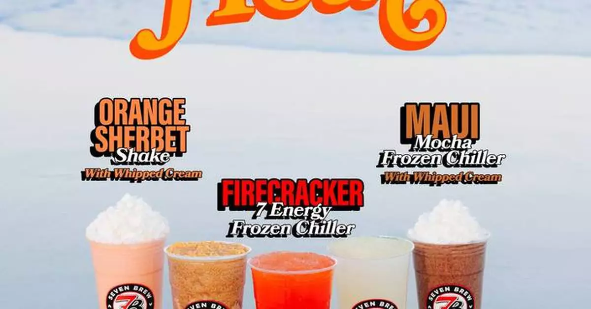 Freeze the Heat: 7 Brew Is Turning Summer's Hottest Days Into Its Coldest Moments With Seasonal Frozen Chillers Lineup