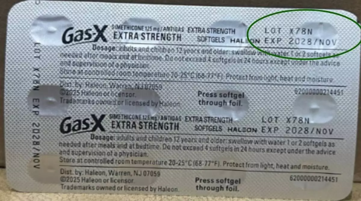 Gas-X Extra Strength Softgels, 125mg (72ct.) Blister Card