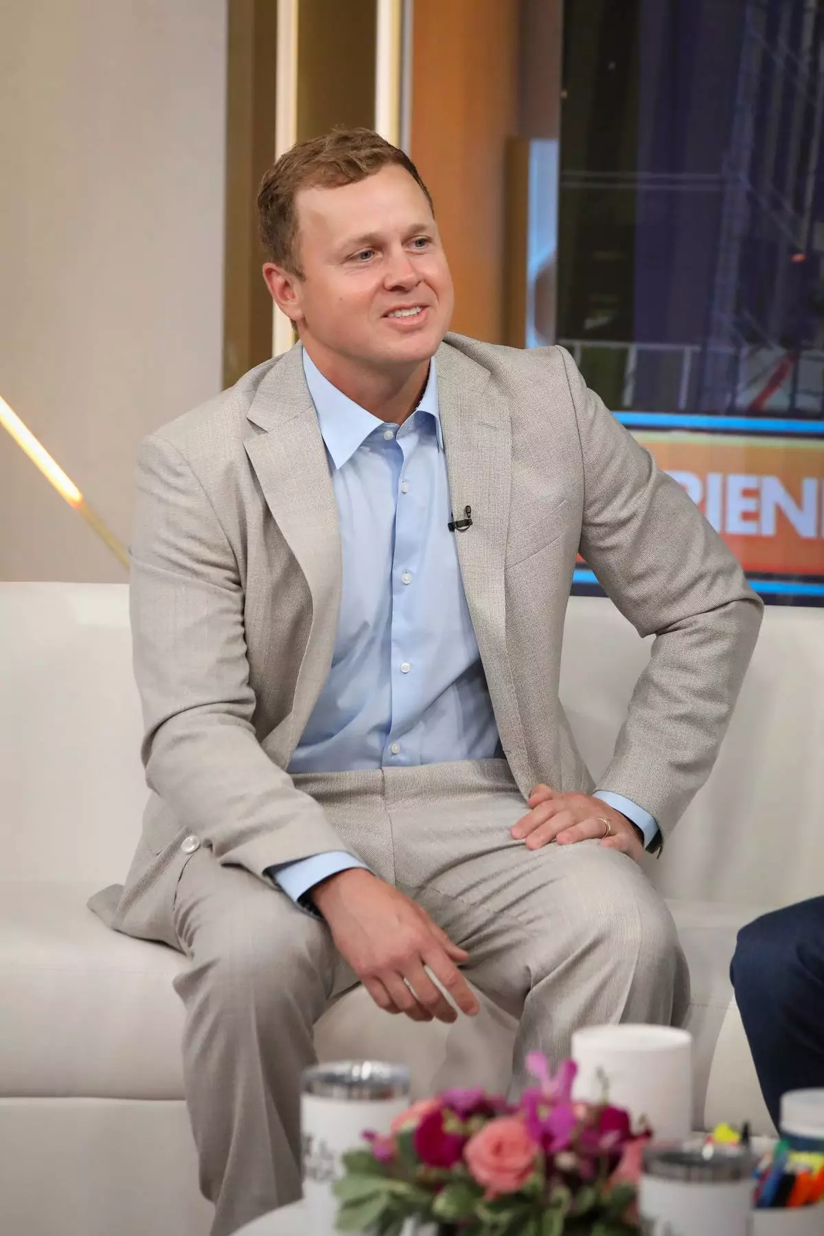 Spencer Pratt appears on "Fox &amp; Friends" at Fox News headquarters on Thursday, May 28, 2026, in New York. (Photo by Andy Kropa/Invision/AP)