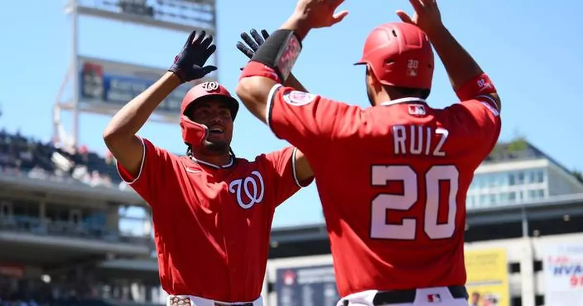 James Wood, Luis García Jr. each homer and Nationals beat Padres 4-2
