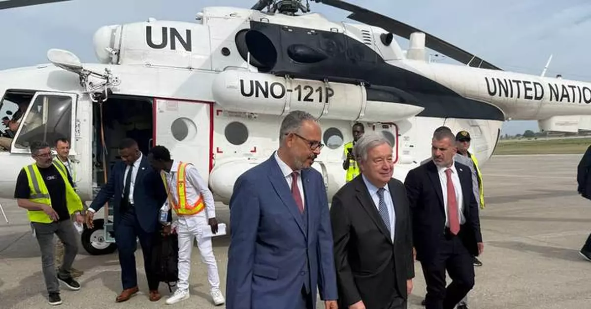 UN Secretary-General visits Haiti as gang violence soars